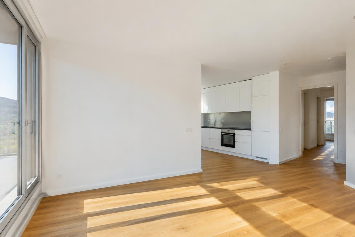 Frisch gestrichene, helle Wohnung